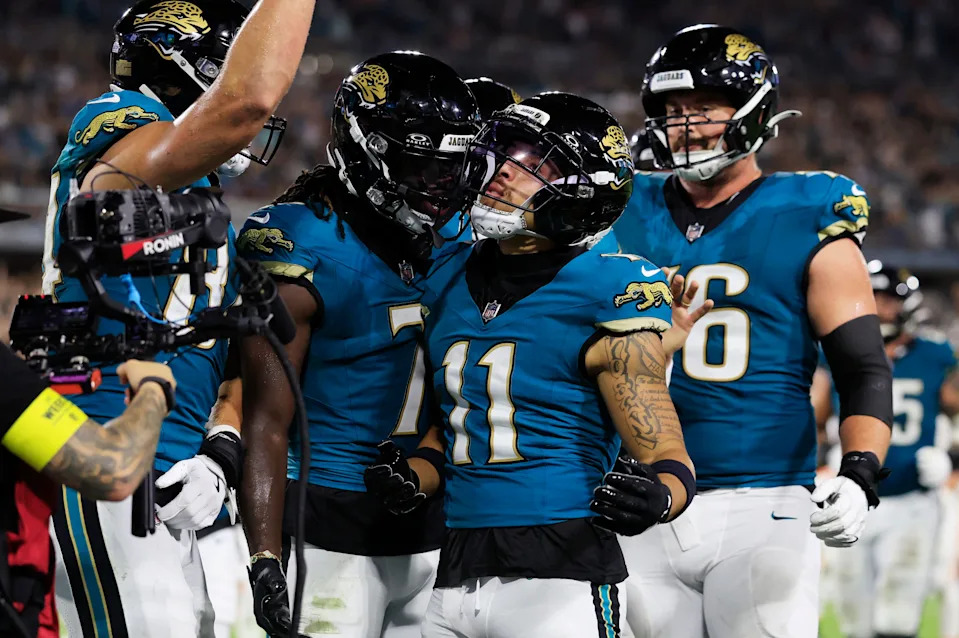 The Jaguars are 4-0 when wearing their throwback "Prowling Jaguar" uniforms.