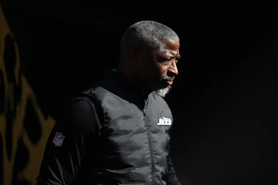Head coach Aaron Glenn of the New York Jets. Getty Images