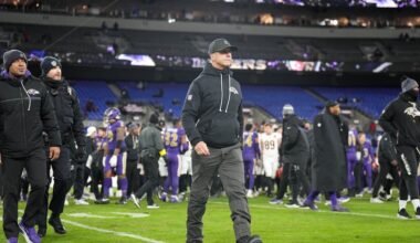 Ravens and coach John Harbaugh are parting ways after 18 seasons