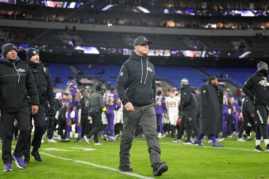 Ravens and coach John Harbaugh are parting ways after 18 seasons