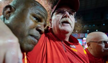 Andy Reid ‘fired up’ for Eric Bieniemy’s return to Kansas City