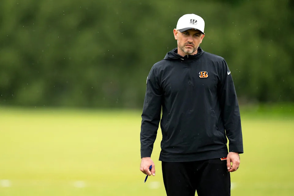 Cincinnati Bengals offensive coordinator Dan Pitcher