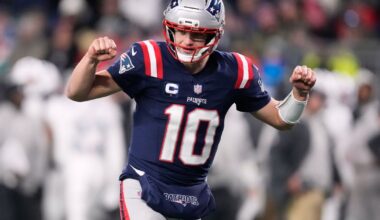 Drake Maye's MVP-caliber season propelling Patriots entering playoffs :: WRAL.com