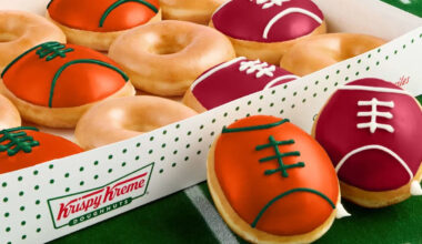 Krispy Kreme Has New Football-Inspired Treats and BOGO $1 Dozen Doughnuts Deal Today