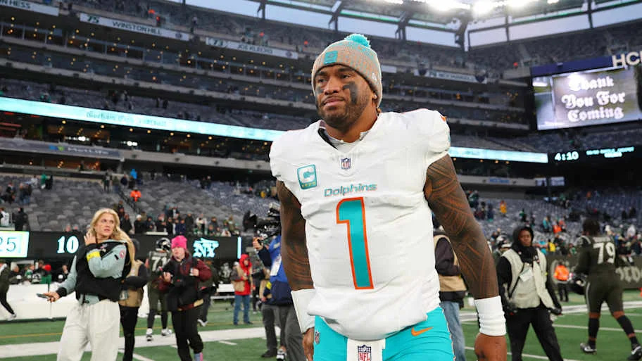 Miami Dolphins quarterback Tua Tagovailo