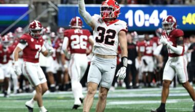 Former Georgia running back Cash Jones declares for 2026 NFL Draft | Georgia Sports