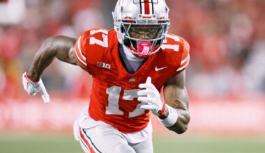 Ohio State's Carnell Tate declares for NFL draft after standout season | Football