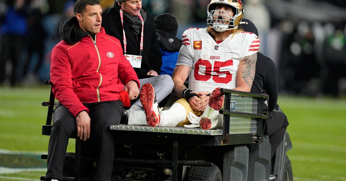 George Kittle's Achilles tendon injury deemed 'best-case scenario' by doctors | NFL