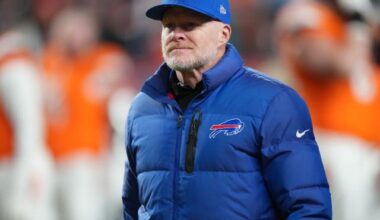 Bills fire coach Sean McDermott after 9 seasons of falling short of reaching the Super Bowl :: WRALSportsFan.com