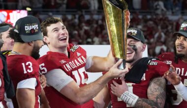 NCAA Football:Indiana completes undefeated season and wins first national title, beating Miami 27-21 in CFP final | Sports