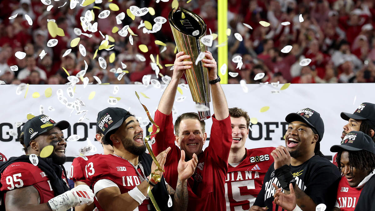 Indiana Hoosiers Cap Perfect Season, Win First National Football Title | Talk 650 KSTE
