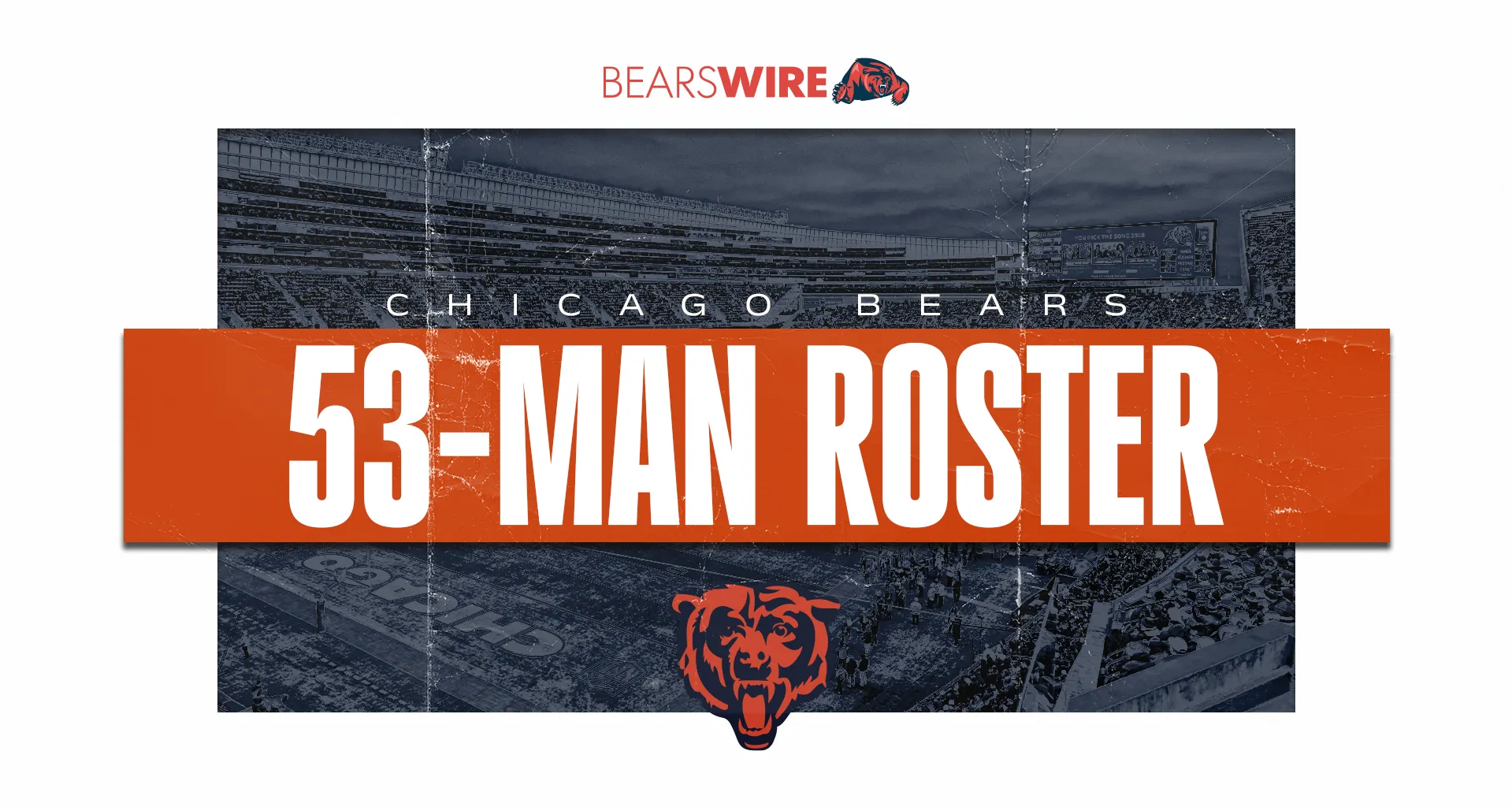 Chicago's roster for wild card playoffs