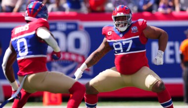 Trinity Rodman channels Giants' Dexter Lawrence after USWNT goal