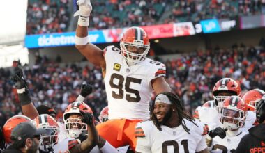 Myles Garrett makes 1st-team All-Pro for the 5th time in his 9-year career