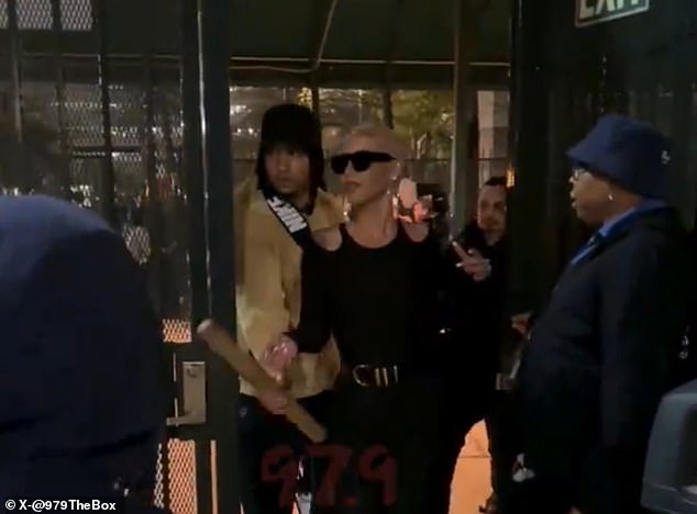 Amber Rose and C.J. Stroud were seen leaving a softball game together in February 2024