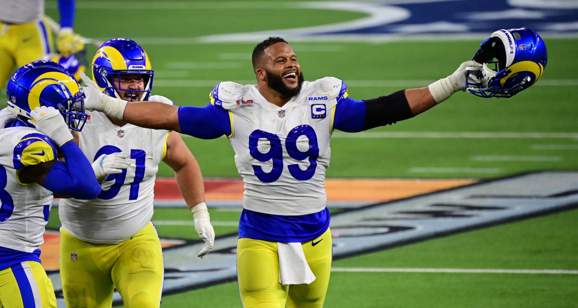 Rams legend Aaron Donald posts motivational message before Sunday