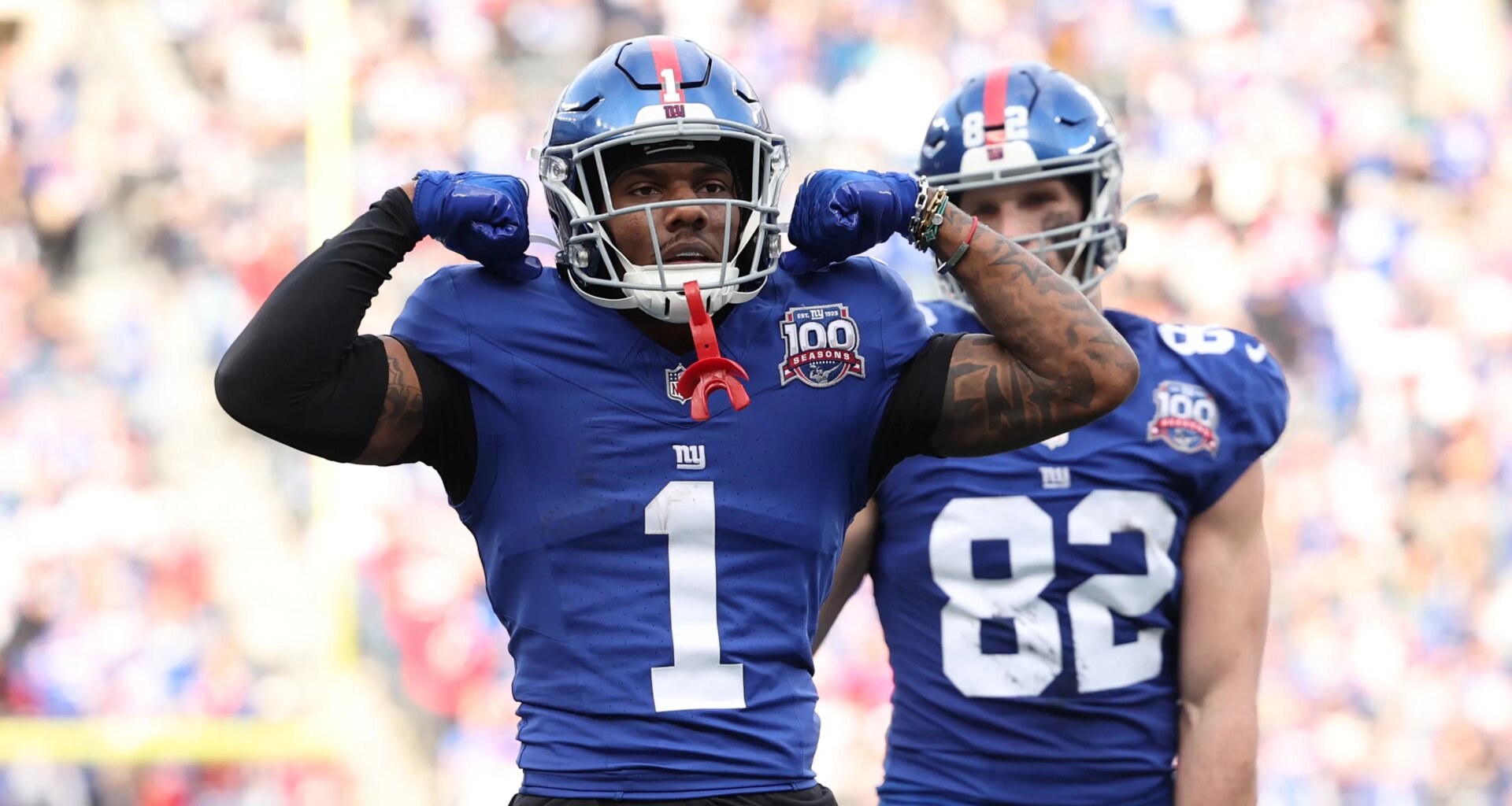 Malik Nabers is NFL's best receiver