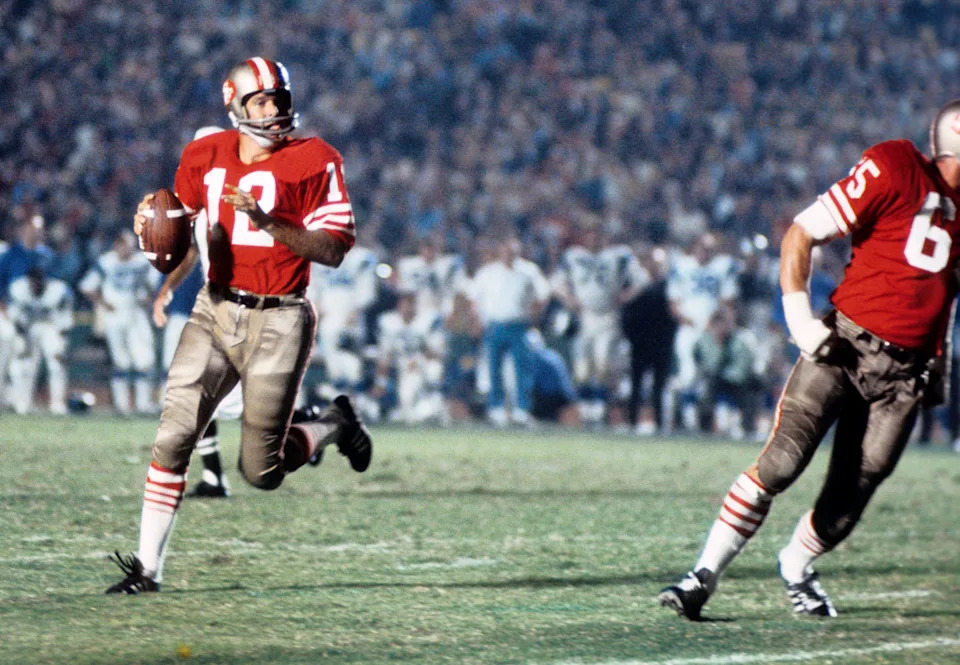 San Francisco 49ers quarterback John Brodie.