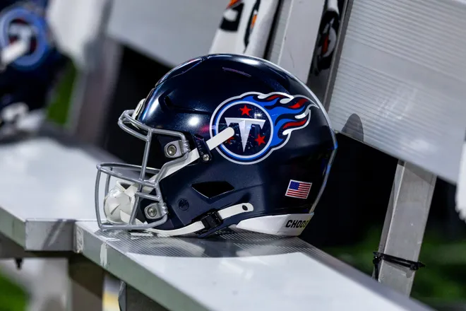 Tennessee Titans helmet.