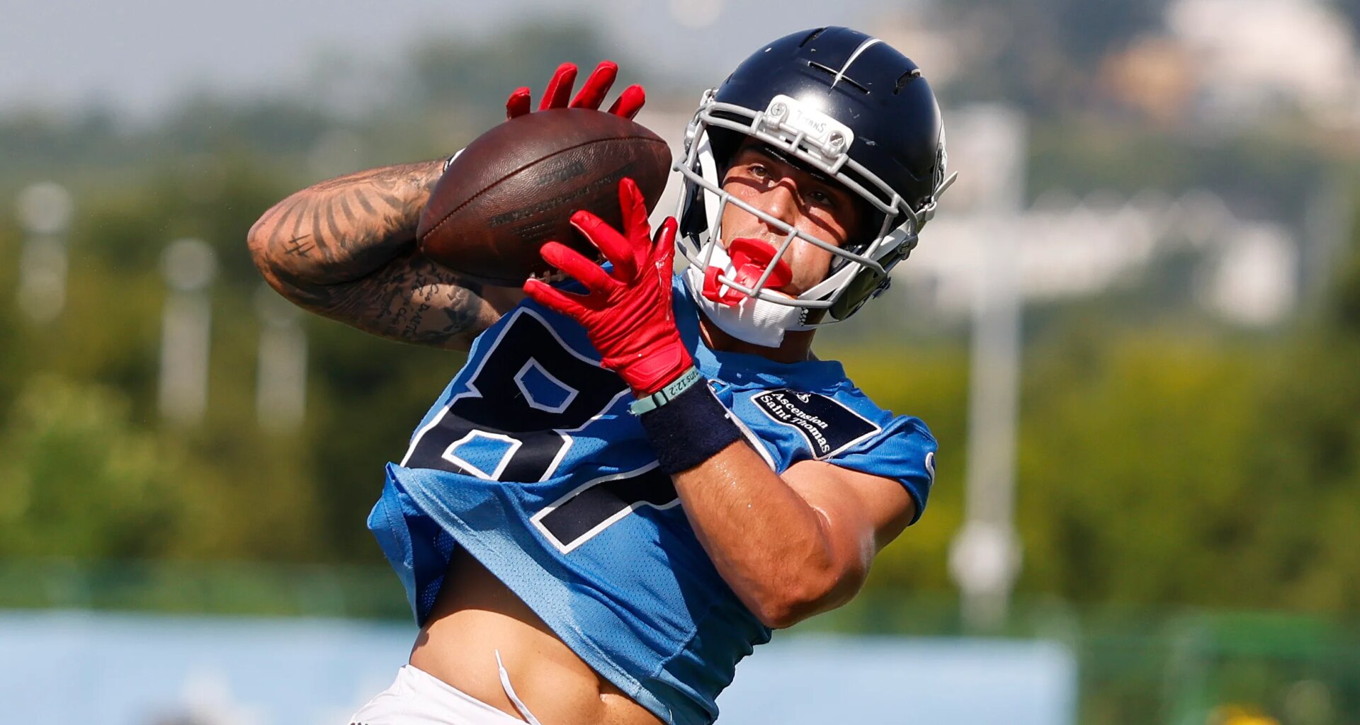 Titans' Xavier Restrepo was left 'humbled' after rookie season