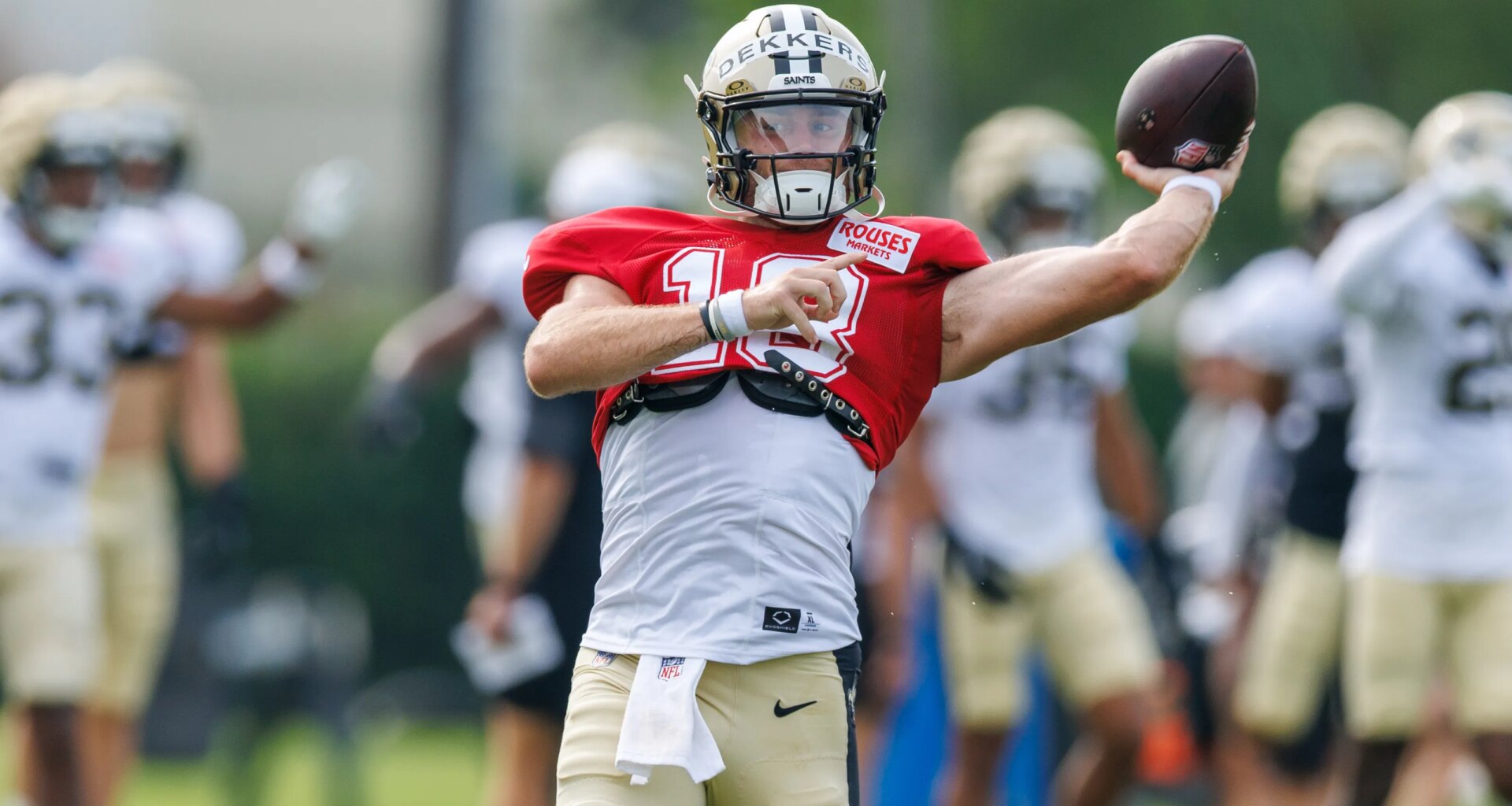 Backup QB Hunter Dekkers back on practice squad