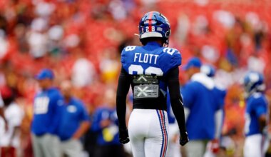 New York Giants' Cor'Dale Flott named an 'underrated impact player'