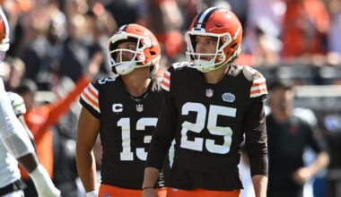 Andre Szmyt said Browns 'knew I could handle it' after Week 1 misses