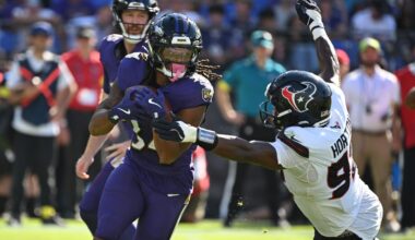 Houston or Buffalo would most likely await Baltimore in the playoffs