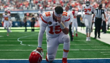 Chiefs QB Patrick Mahomes wins 2025 Derrick Thomas Team MVP Award