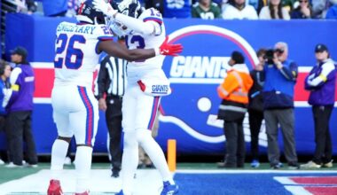 Jalin Hyatt injury update, status vs. Cowboys in Week 18