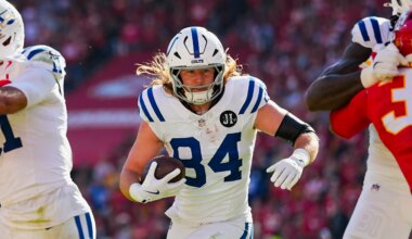 Colts TE Tyler Warren named to 2025 All-Rookie team