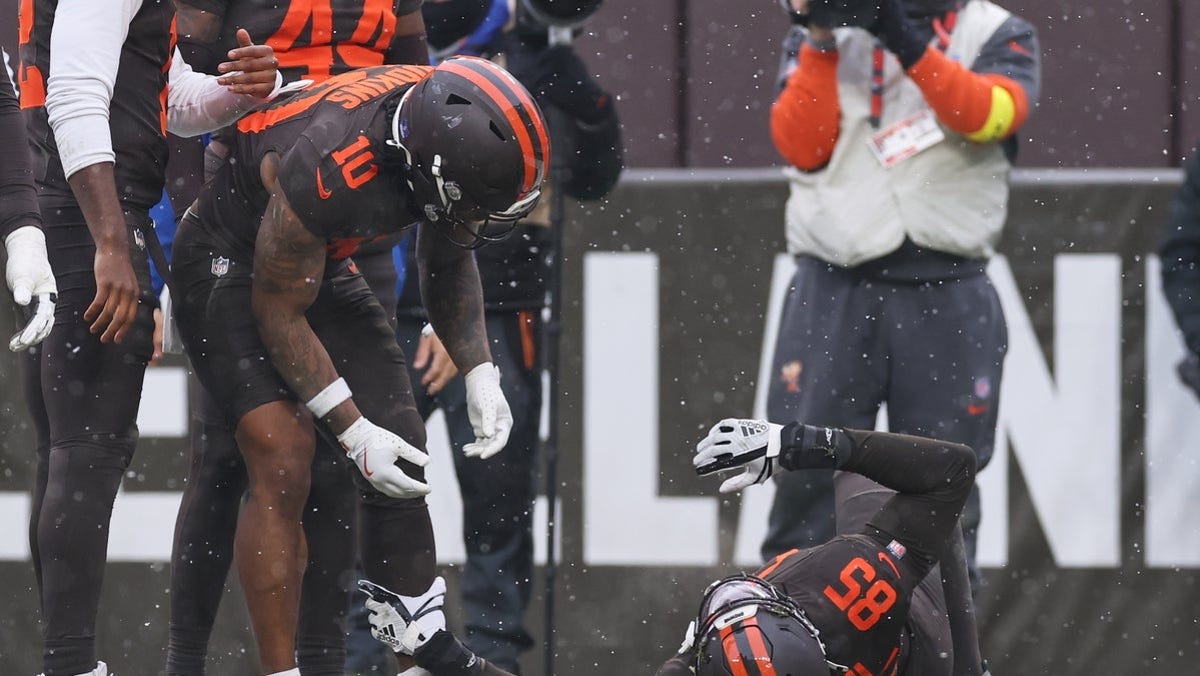 David Njoku injury update, status vs. Bengals in Week 18