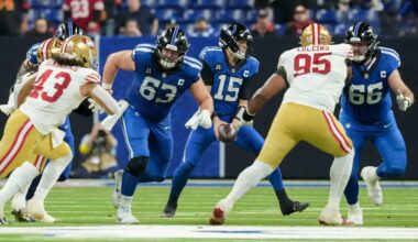 What to watch in Riley Leonard's first NFL start