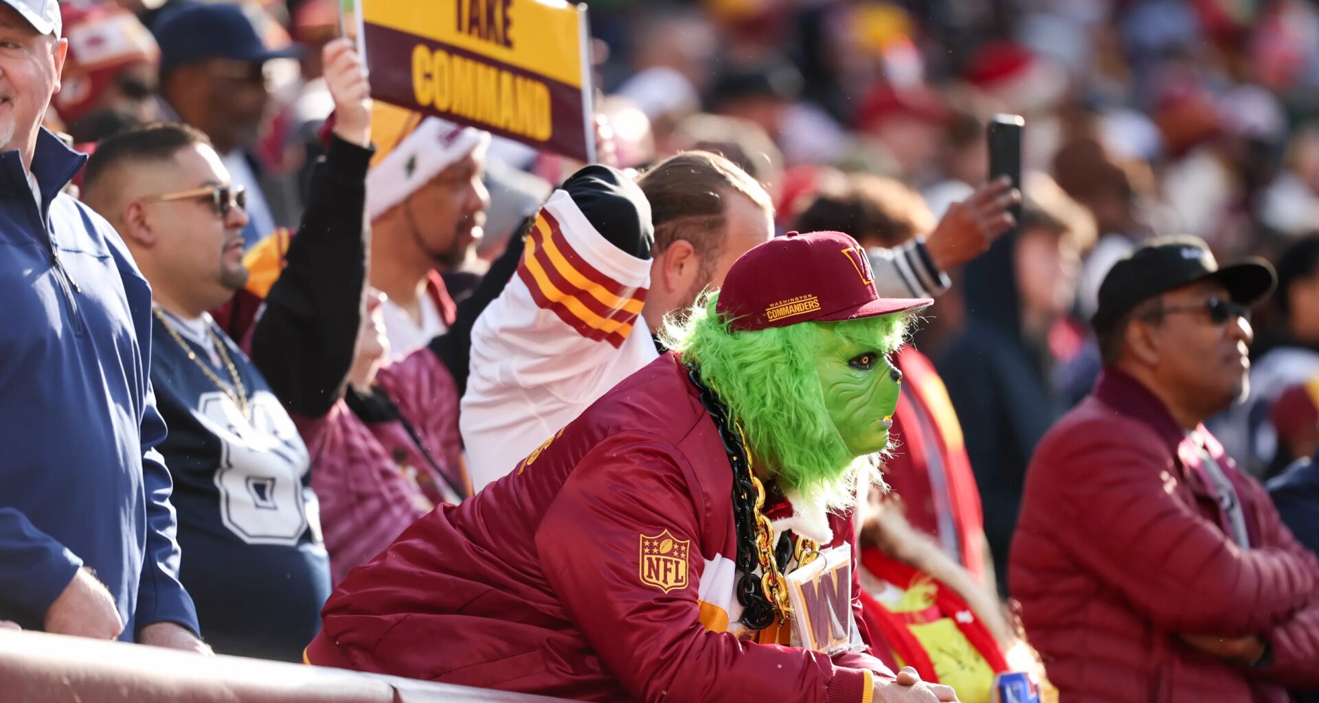 How did the Commanders fare in home attendance compared to last year?