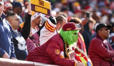 How did the Commanders fare in home attendance compared to last year?