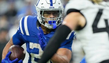 Colts' RB Jonathan Taylor leads NFL in total touchdowns in 2025