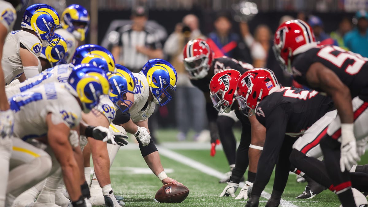 Where did pick Falcons traded to Rams land?