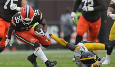 Raheim Sanders player props odds, tips and betting trends for Week 18