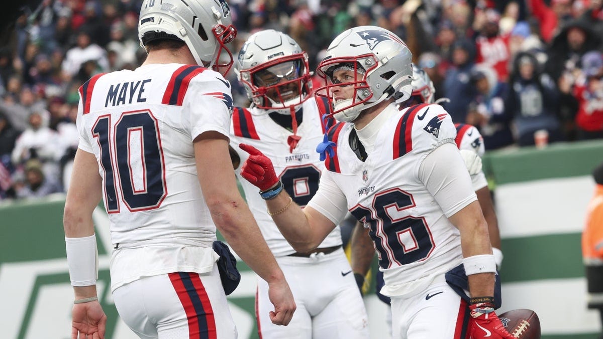 Drake Maye player props odds, tips and betting trends for Week 18