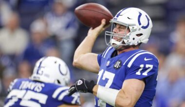 What Phillip Rivers said about Riley Leonard staring at QB for Colts