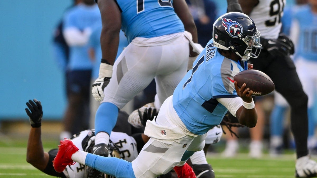 Jaguars vs. Titans spread, line, over/under