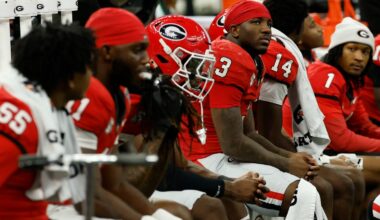 Georgia football players emotional after second straight Sugar Bowl loss