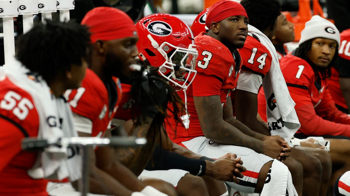 Georgia football players emotional after second straight Sugar Bowl loss