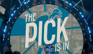 Detroit Lions' first-round 2026 NFL draft pick finalized