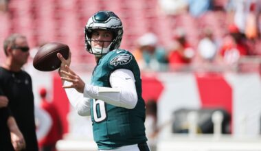 Commanders at Eagles odds, picks and predictions