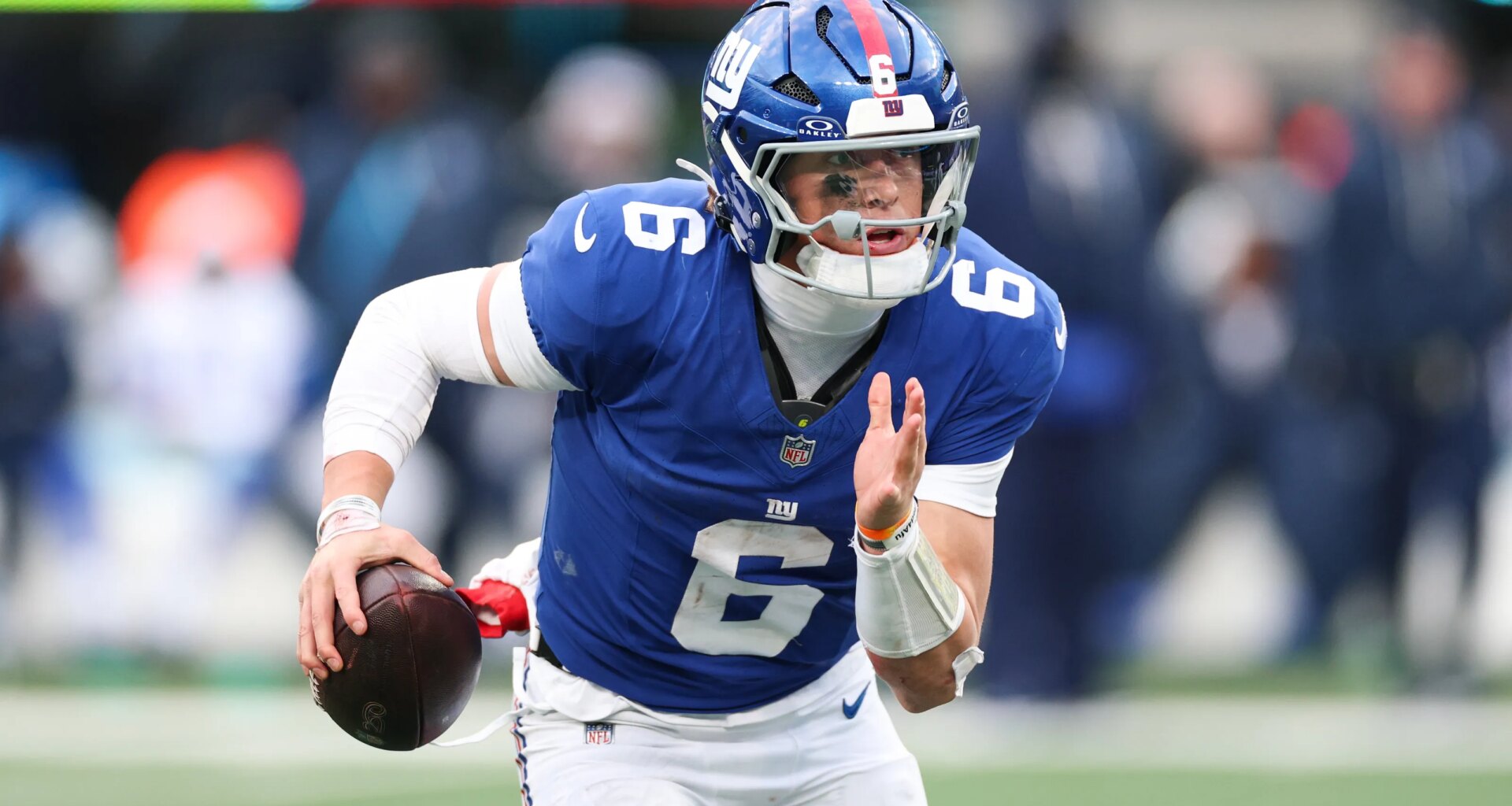 New York Giants' Jaxson Dart ranked in bottom-third of NFL quarterbacks