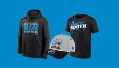 How to buy Carolina Panthers NFC South champion gear, shirt, hat, more