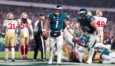 Eagles vs. 49ers will be breezy and cold with a high of 49 degrees