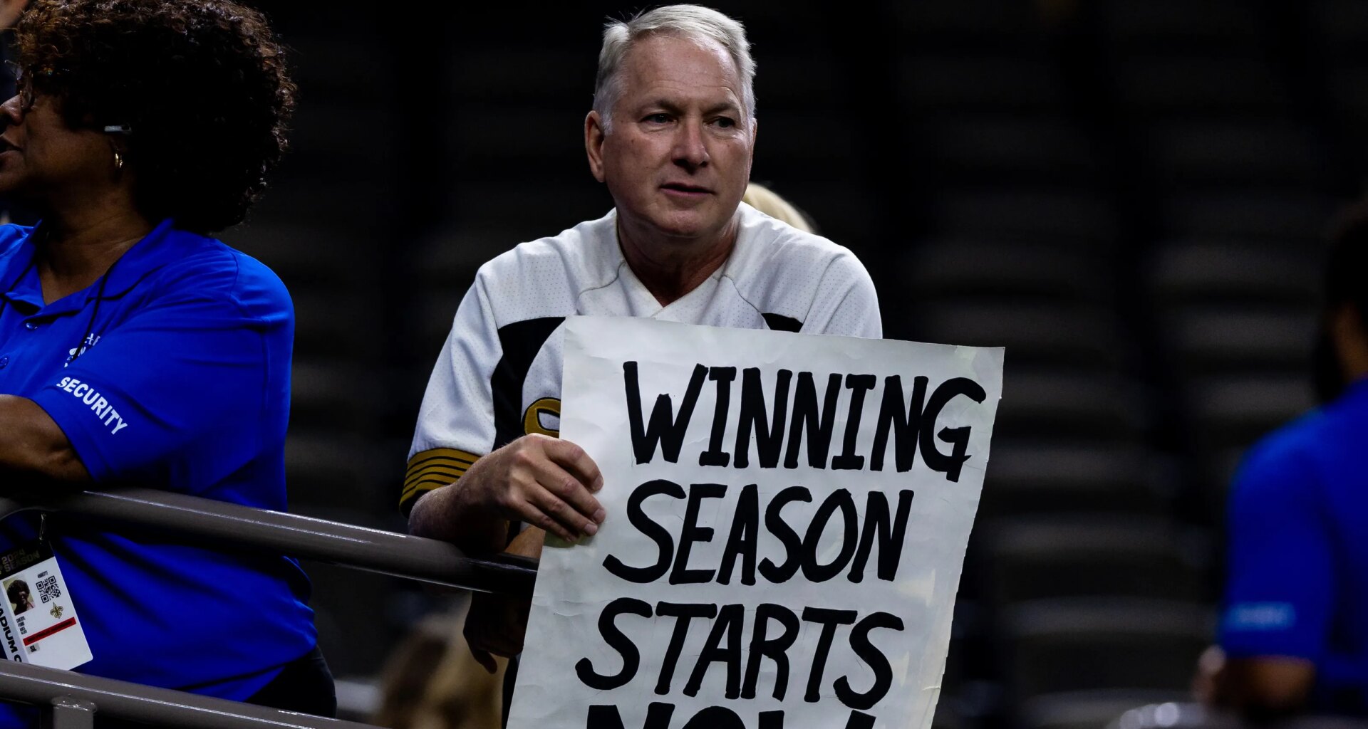 How did the Saints rank in home attendance during the 2025 season?