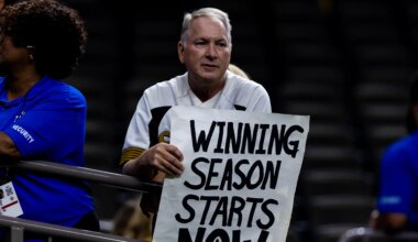 How did the Saints rank in home attendance during the 2025 season?